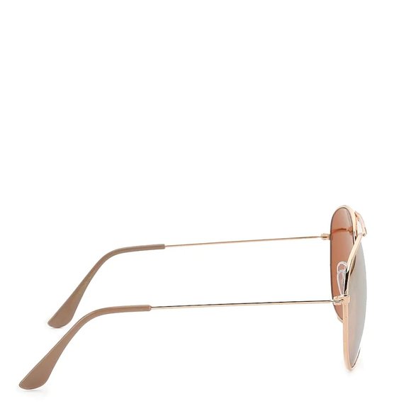 Aviator Sunglasses in Rose Gold - Picture 4 of 4